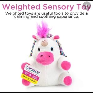 HP| Sparkles Sequin Pets Unicorn Weighted Sensory Plush with fun flip sequins